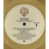 Van Halen Diver Down RIAA Gold Album Award - Record Award