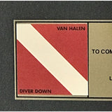 Van Halen Diver Down RIAA Gold Album Award - Record Award