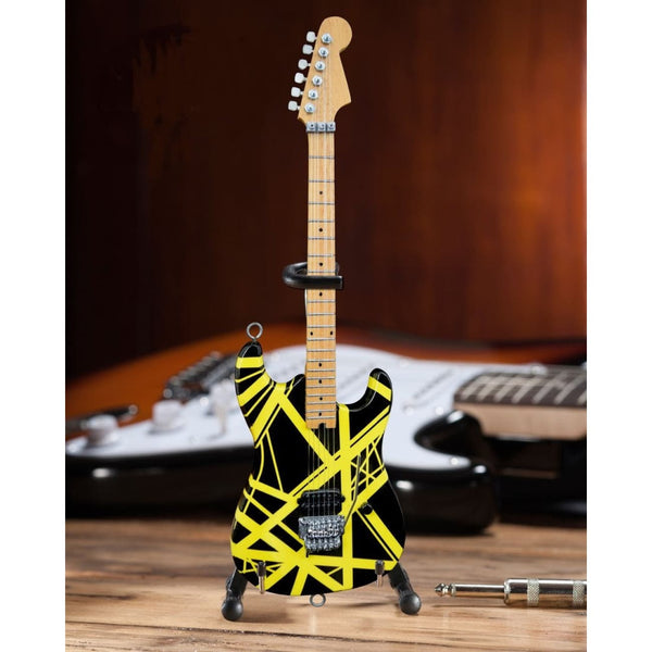 Van Halen EVH ’Bumblebee’ Mini Guitar Replica - Miniatures