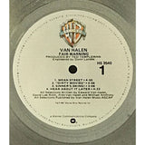 Van Halen Fair Warning RIAA Platinum Album Award - Record Award