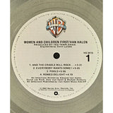 Van Halen Women And Children First RIAA Platinum Album Award - Record Award