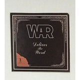 War Deliver The Word RIAA Gold Album Award - RARE - Record Award