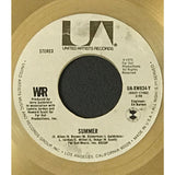 War ’Summer’ RIAA Gold Single Award - Record Award