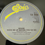 Wham! ’Wake Me Up Before You Go Go’ UK Import 12’’ Record 45rpm (1984) - Media