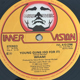 Wham! ’Young Guns (Go For It)’ 1982 UK Import 12’’ Record Single IVL A 13 2766 - Media