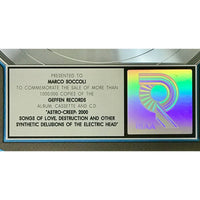 White Zombie Astro-Creep: 2000 RIAA Platinum Album Award - Record Award