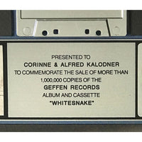 Whitesnake (1987) RIAA Platinum Album Award - Record Award