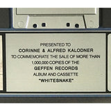 Whitesnake (1987) RIAA Platinum Album Award - Record Award
