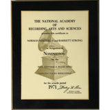 Whitfield & Strong ’Smiling Faces Sometimes’ (The Undisputed Truth) 1971 Grammy Nomination Plaque - RARE - Record Award