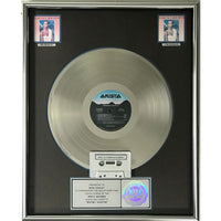 Whitney Houston debut RIAA 2x Multi-Platinum Album Award - Record Award