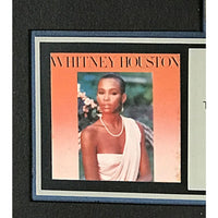 Whitney Houston debut RIAA Platinum Album Award - Record Award