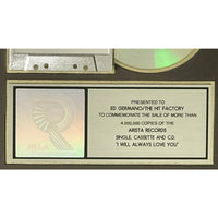 Whitney Houston ’I Will Always Love You’ RIAA 4x Multi-Platinum Single Award - Record Award