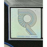 Whitney Houston I’m Your Baby Tonight RIAA 2x Multi-Platinum Album Award - Record Award