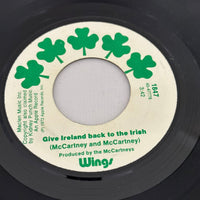 Wings ’Give Ireland Back to the Irish’ 45’’ Record 1972 #1847 - Media