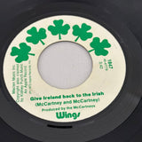 Wings ’Give Ireland Back to the Irish’ 45’’ Record 1972 #1847 - Media