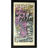 Wolf Parade 2005 Limited Edition Concert Poster - Framed - Poster