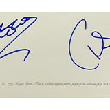 Yes Relayer album art litho signed by Howe Squire Wakeman w/PSA LOA - Music Memorabilia