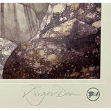 Yes Relayer album art litho signed by Howe Squire Wakeman w/PSA LOA - Music Memorabilia