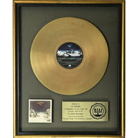 Yes Tales From Topographic Oceans RIAA Gold Album Award - Record Award