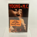 Young M.C. Stone Cold Rhymin’ 1989 Sealed Cassette 7 91309-4 - Media
