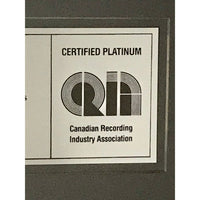 ZZ Top Eliminator 1983 CRIA Platinum Album Award presented to Dusty Hill - RARE - Record Award