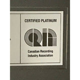 ZZ Top Eliminator 1983 CRIA Platinum Album Award presented to Dusty Hill - RARE - Record Award