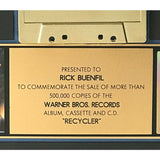 ZZ Top Recycler RIAA Gold LP Award - Record Award