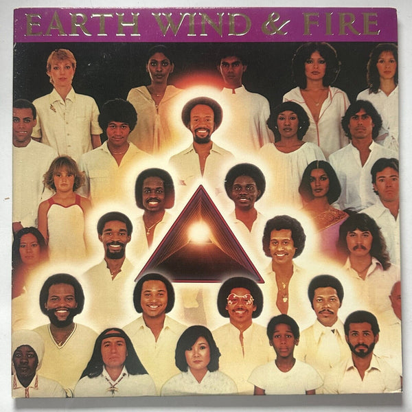 Earth Wind and Fire Faces Vinyl 1980 Dbl LP w/ Poster