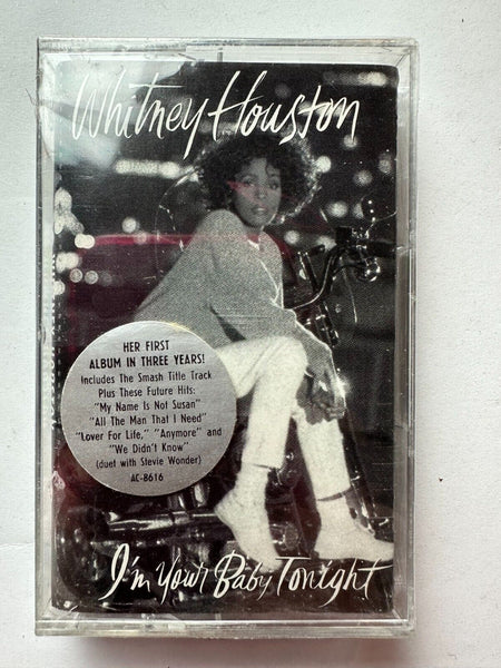 Whitney Houston I'm Your Baby Tonight Sealed Cassette 1990