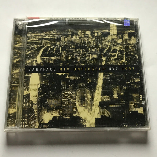 Babyface MTV Unplugged NYC 1997 CD Sealed