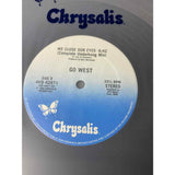 Go West We Close Our Eyes 12" Promo Vinyl Single 1985