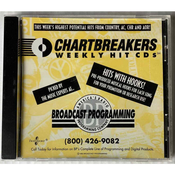 Various Artists Chartbreakers Weekly Hit CDs 1996 Promo CD