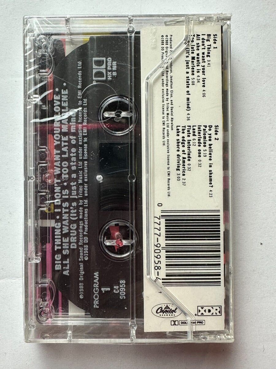 Duran Duran Big Thing Sealed 1988 Cassette – MusicGoldmine.com