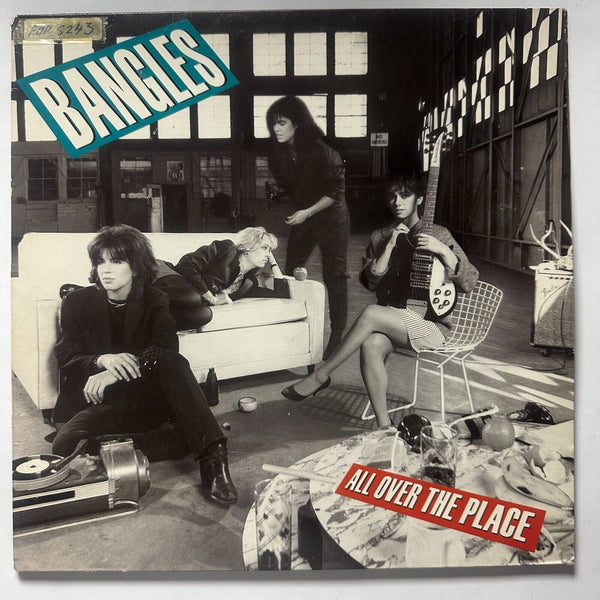 Bangles All Over the Place Vinyl 1984 Europe LP CBS26015