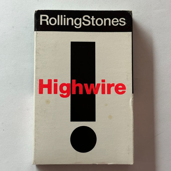 Rolling Stones Highwire! Cassette Single 1991