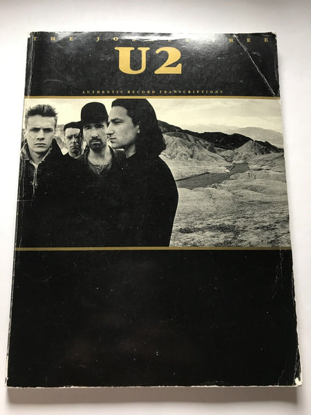 U2 The Joshua Tree Sheet Music Transcription 1987