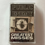 Public Enemy Greatest Misses Cassette 1992 Sealed
