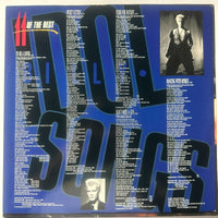 Billy Idol 1988 Idol Songs Vinyl LP UK BILTV1