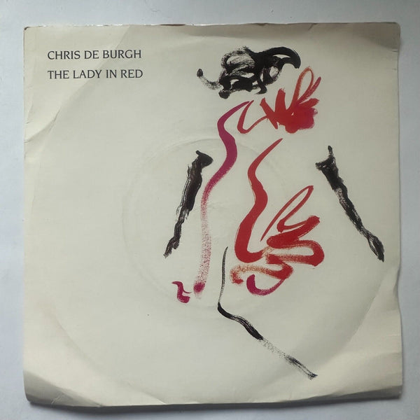 Chris DeBurgh The Lady in Red 45 UK AM331 1986
