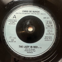 Chris DeBurgh The Lady in Red 45 UK AM331 1986