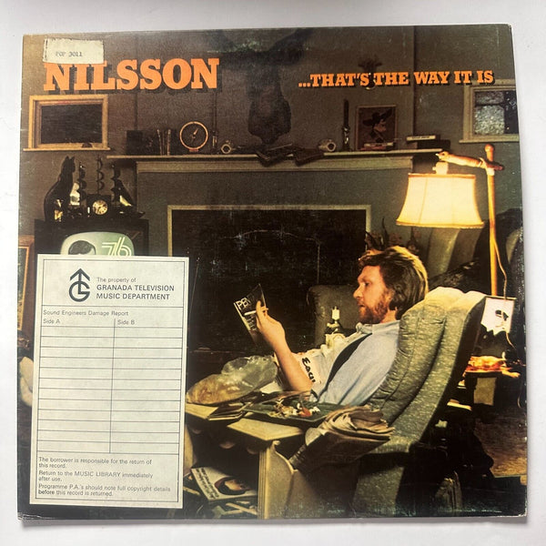 Nilsson That's the Way It Is 1976 Vinyl Gatefold UK