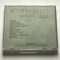 The Offspring Americana 4 Song Sampler CD 1998