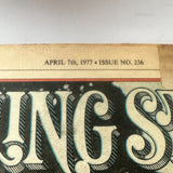 Rolling Stone #236 April 7, 1977 Lily Tomlin KISS Vintage
