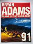 Bryan Adams 1991 Waking Up the Neighbours World Tour Program Book