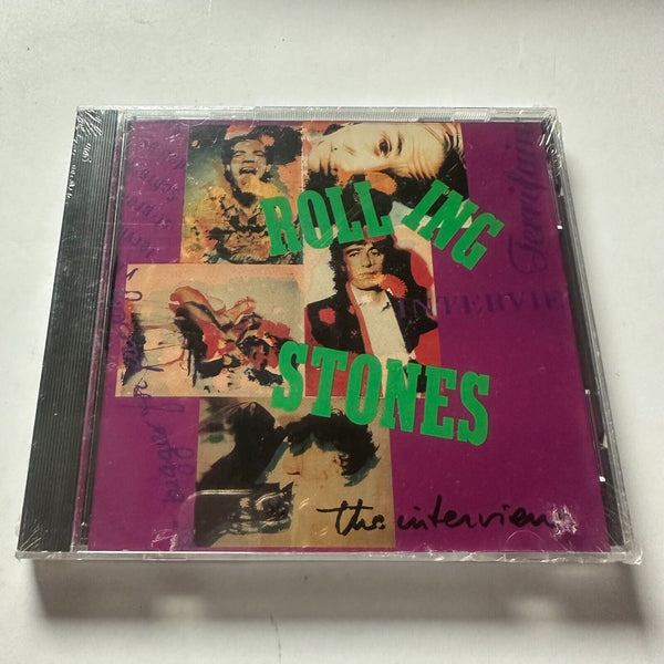 The Rolling Stones The Interview CD 1989 Sealed Promo