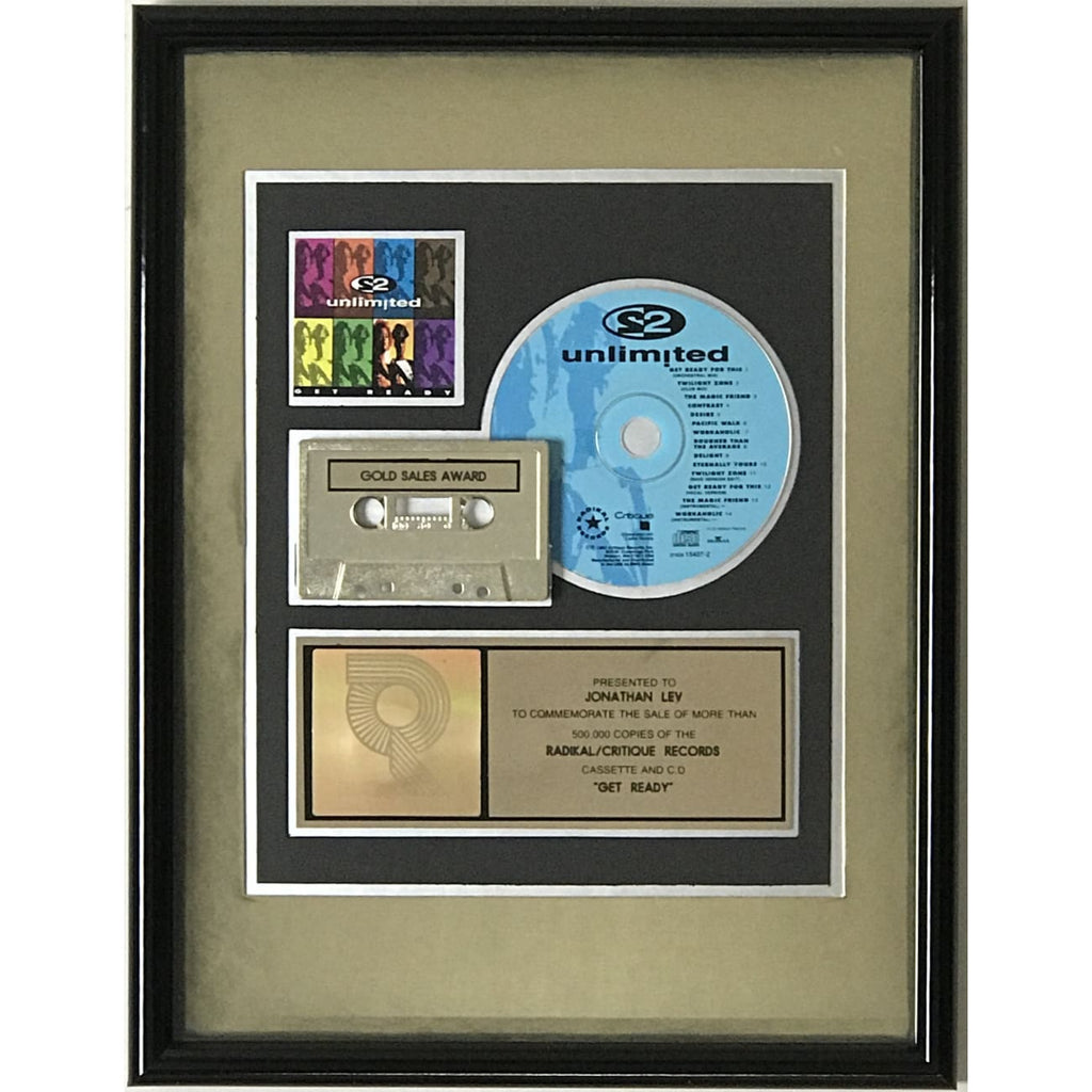 musicgoldmine.com - 2 Unlimited Get Ready! RIAA Gold Album