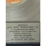 98 Degrees and Rising RIAA 4x Multi-Platinum Album Award - Record Award