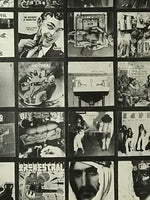 Frank Zappa Album Cover Vintage Poster - black and white