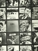 Frank Zappa Album Cover Vintage Poster - black and white