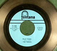 The Troggs "Wild Thing" 1966 Label No 1 Award